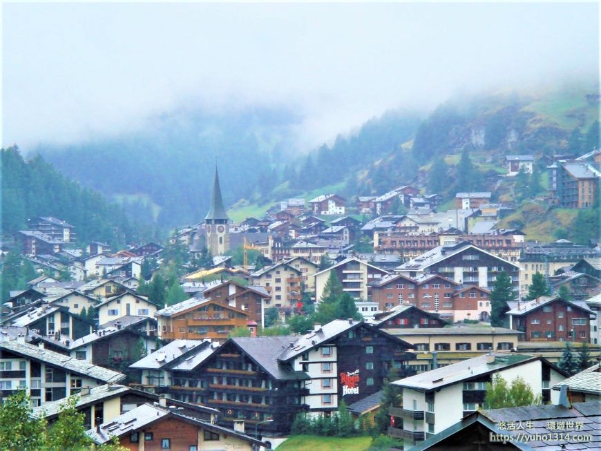 【瑞士冰河列車旅遊】❤️瑞士策馬特zermatt到聖莫里茲住宿 世界最美國家旅行(下)!! - 第1張圖 瑞士策馬特Zermatt 策馬特小鎮
