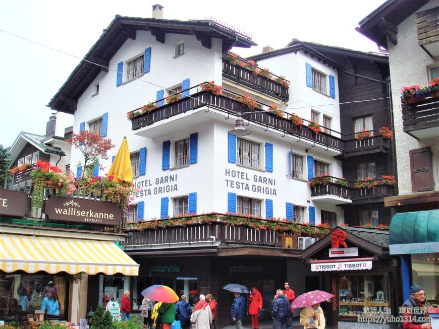 【瑞士冰河列車旅遊】❤️瑞士策馬特zermatt到聖莫里茲住宿 世界最美國家旅行(下)!! - 第5張圖