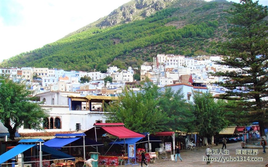 契夫蕭安/舍夫沙萬❤️夢幻摩洛哥藍色小鎮 藍色山城Chefchaouen 美照拍到手軟! - 第12張圖