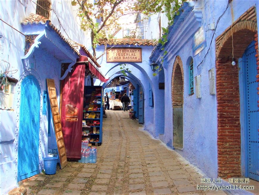 契夫蕭安/舍夫沙萬❤️夢幻摩洛哥藍色小鎮 藍色山城Chefchaouen 美照拍到手軟! - 第18張圖