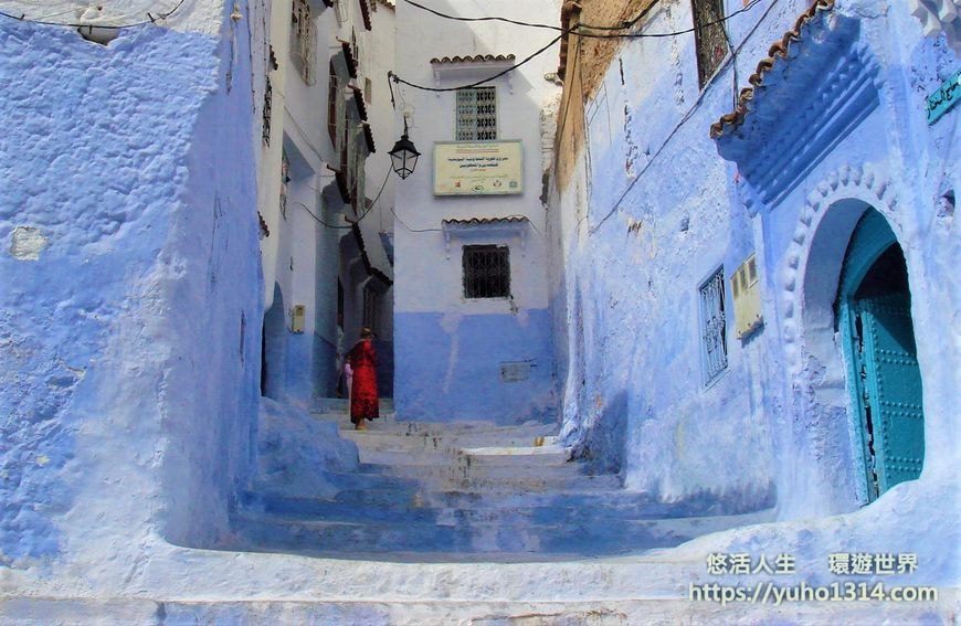 契夫蕭安/舍夫沙萬❤️夢幻摩洛哥藍色小鎮 藍色山城Chefchaouen 美照拍到手軟! - 第20張圖