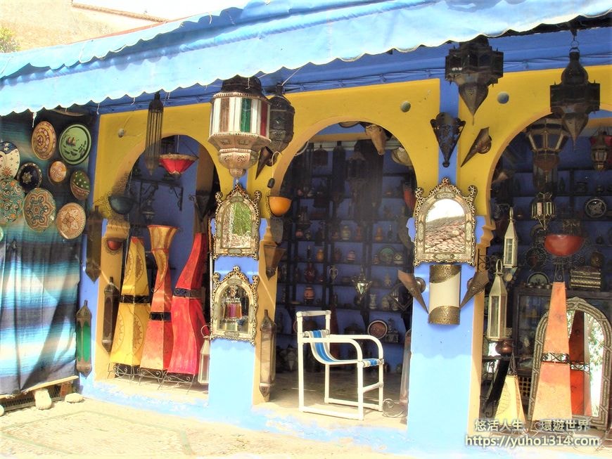 契夫蕭安/舍夫沙萬❤️夢幻摩洛哥藍色小鎮 藍色山城Chefchaouen 美照拍到手軟! - 第46張圖