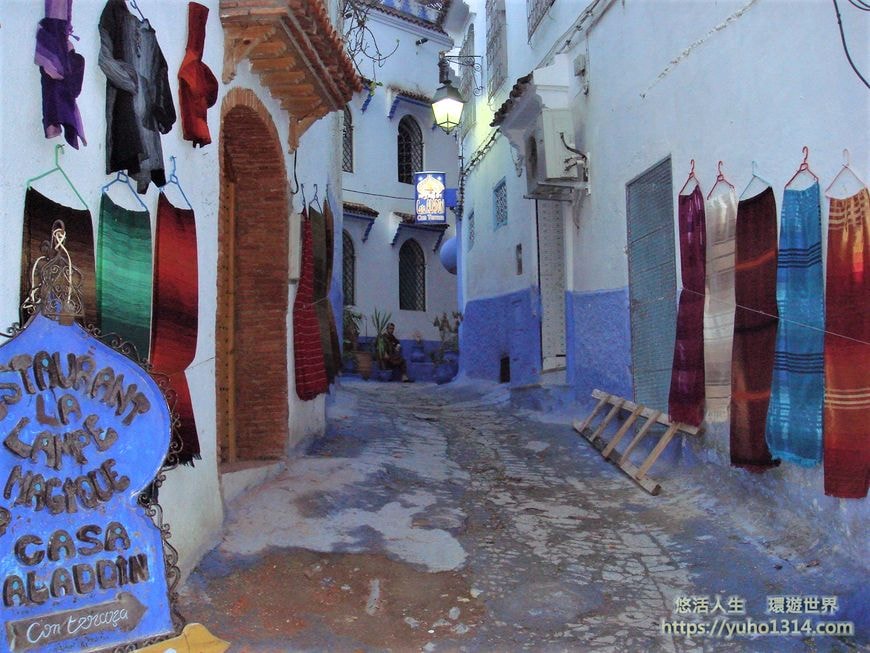 契夫蕭安/舍夫沙萬❤️夢幻摩洛哥藍色小鎮 藍色山城Chefchaouen 美照拍到手軟! - 第42張圖