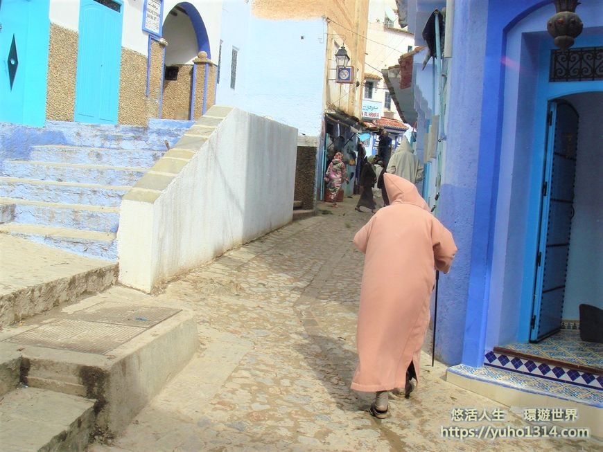 契夫蕭安/舍夫沙萬❤️夢幻摩洛哥藍色小鎮 藍色山城Chefchaouen 美照拍到手軟! - 第50張圖