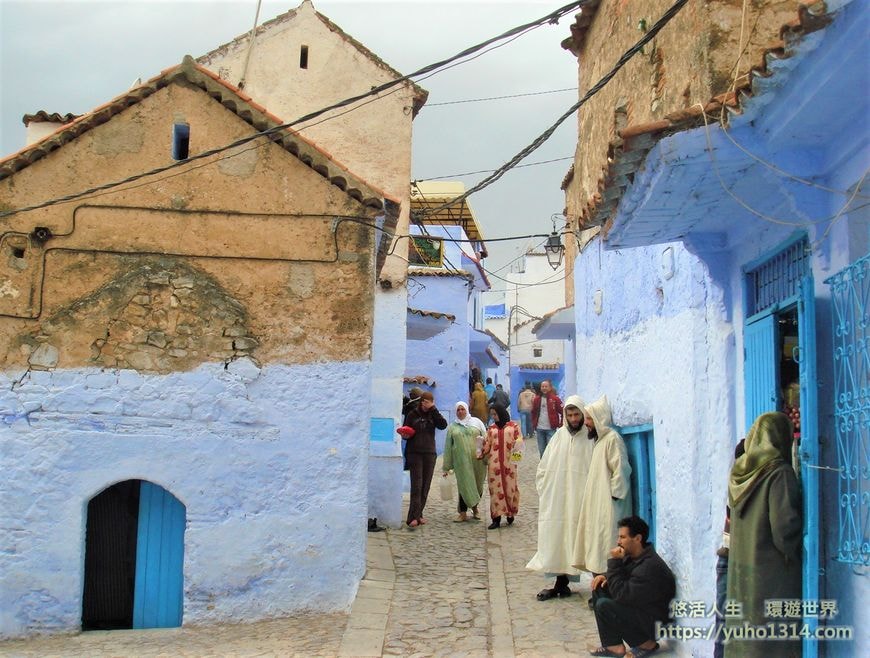 契夫蕭安/舍夫沙萬❤️夢幻摩洛哥藍色小鎮 藍色山城Chefchaouen 美照拍到手軟! - 第51張圖