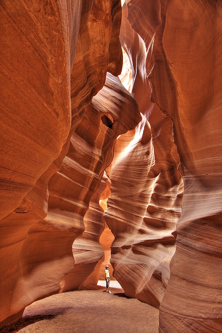 世界奇特地球美景1.羚羊峽谷，美國 (Antelope Canyon，America