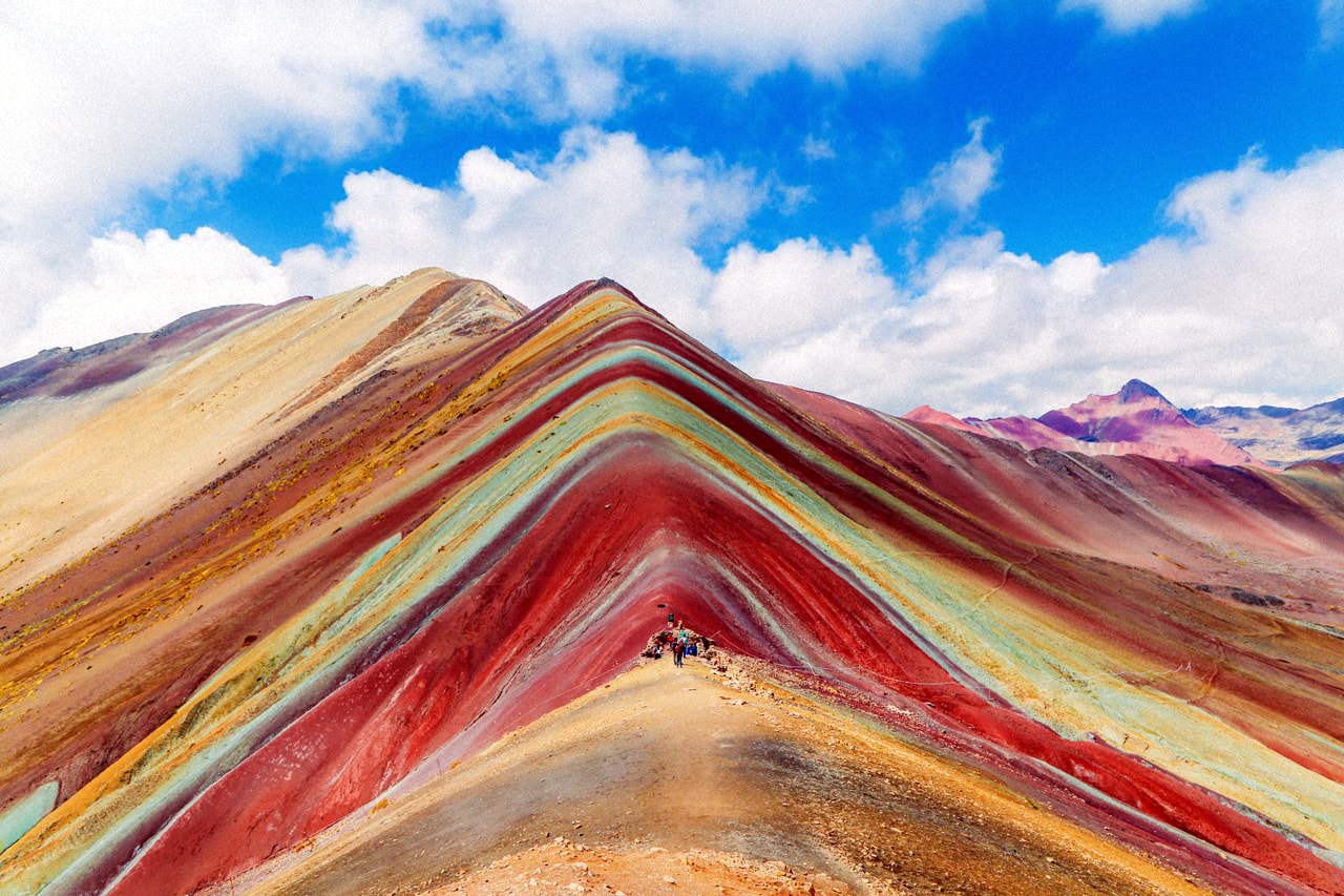 世界奇特地球美景2.彩虹山， 秘魯(Rainbow Mountains，Peru)