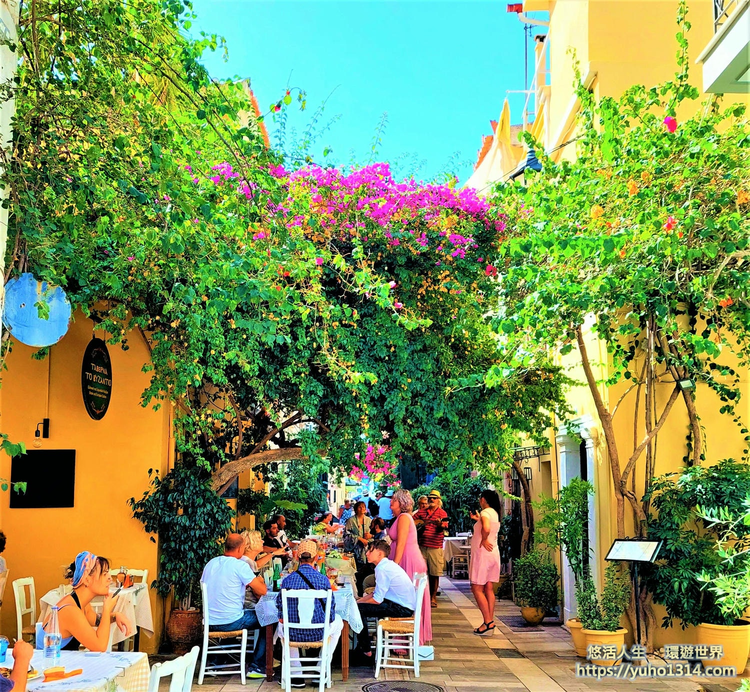 賞花景點花海街道7. 希臘 納夫普利翁Nafplio