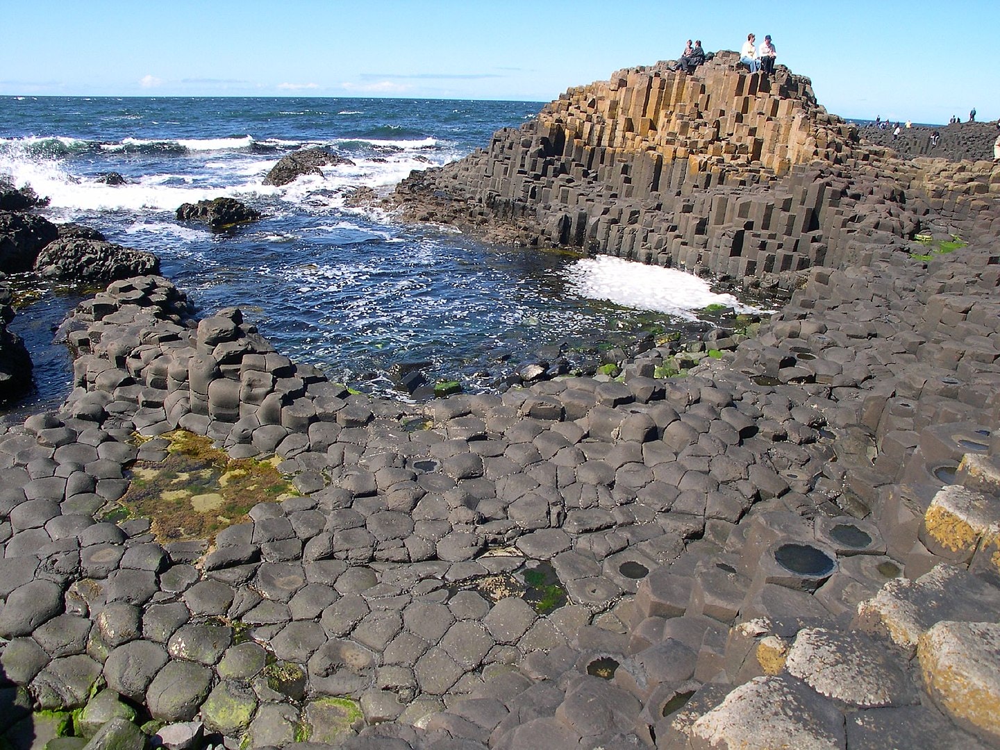 世界奇特地球美景6. 巨人堤道，北愛爾蘭(Giant's Causeway，Northern Ireland