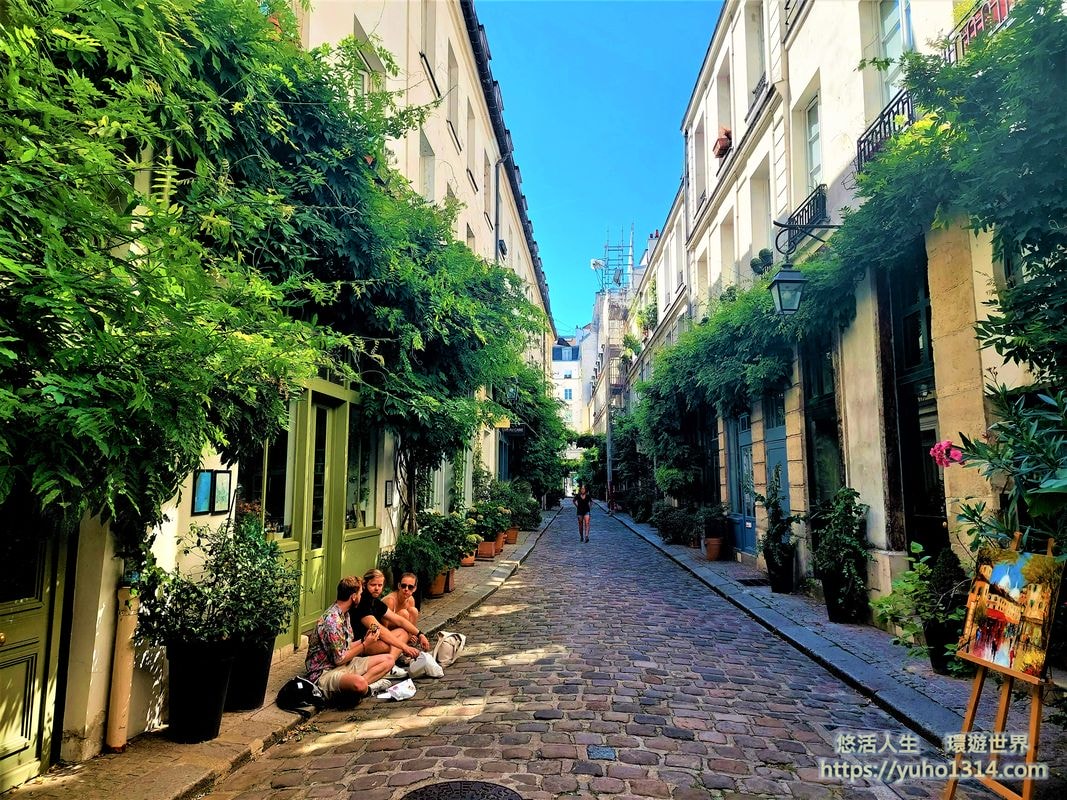 ❤️10個法國美麗私房巴黎景點與特別旅行(上)(巴黎自由行推薦) - 第1張圖 巴黎自由行 巴黎景點推薦 巴黎必去景點 巴黎最美景點 法國巴黎私房美麗景點之一 最美的綠色植物隱世小巷之一 Cour Damoye