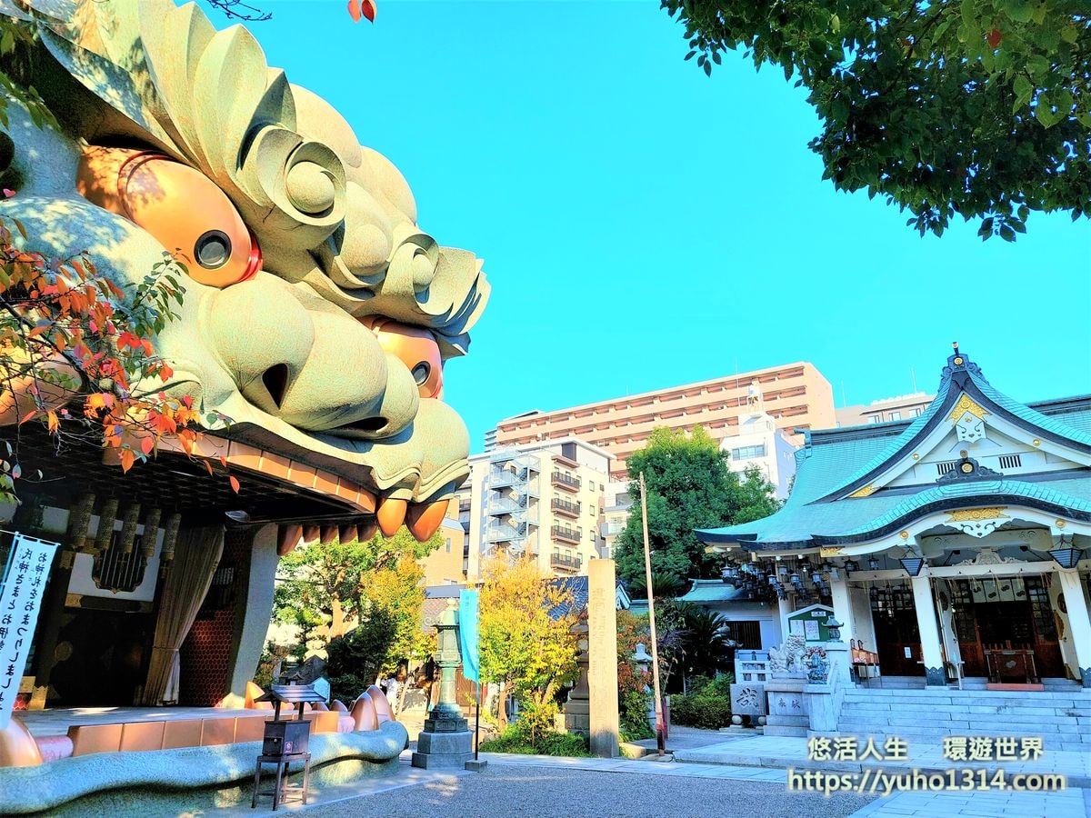 大阪私房景點  難波八坂神社
