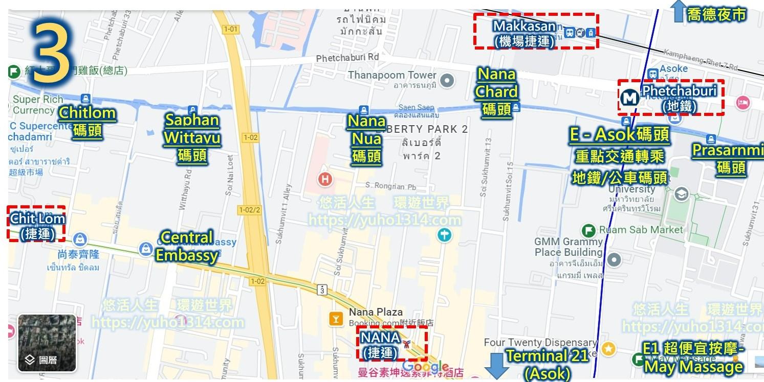 曼谷搭船 曼谷公交船❤️善用曼谷運河船市區交通船可避開曼谷塞車時段 含曼谷交通圖(運河地圖) - 第9張圖 曼谷運河地圖