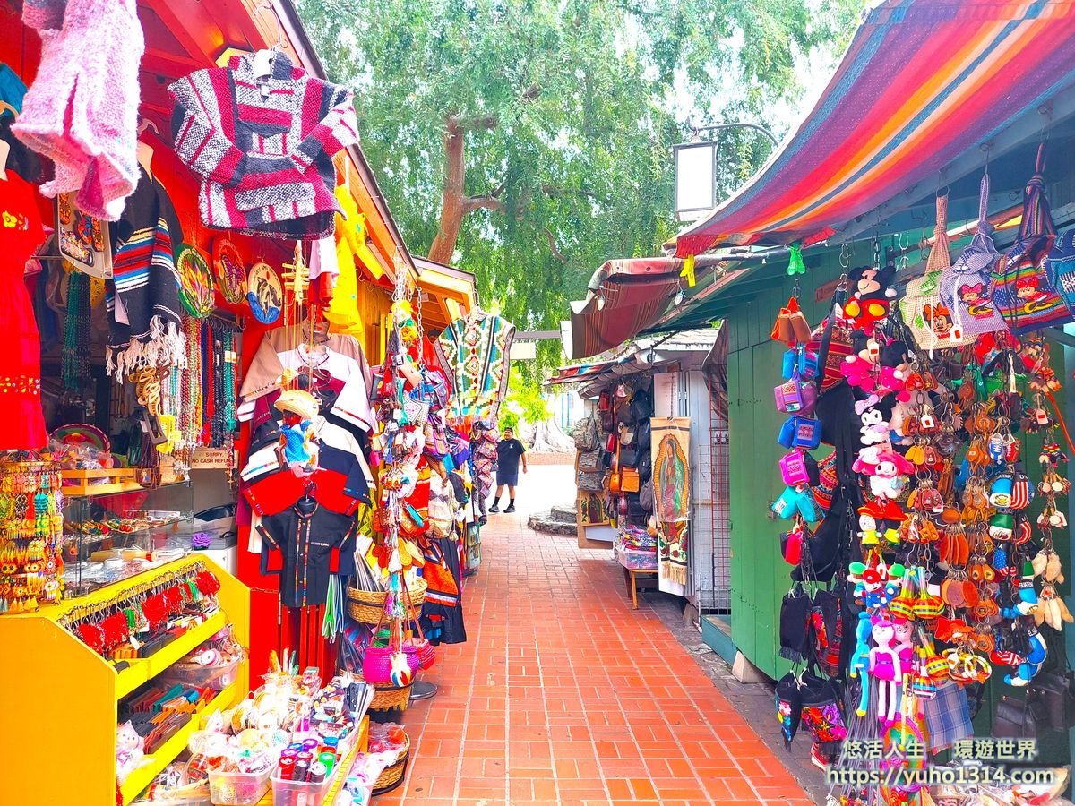 la downtown景點 5.奥维拉街Olvera St