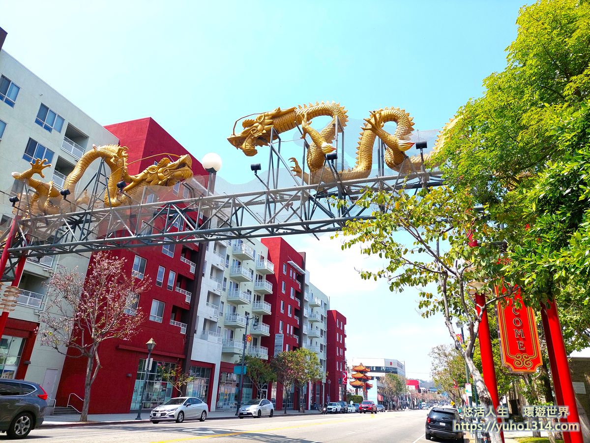 la downtown景點  洛杉磯唐人街 中國城Chinatown  
