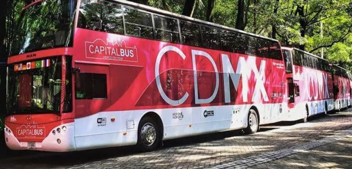 墨西哥自由行自助旅行❤️墨西哥市/墨西哥城旅遊 亡靈節 景點 交通 美食 住宿安全 旅遊季節心得 - 第21張圖 墨西哥城 隨上隨下觀光巴士