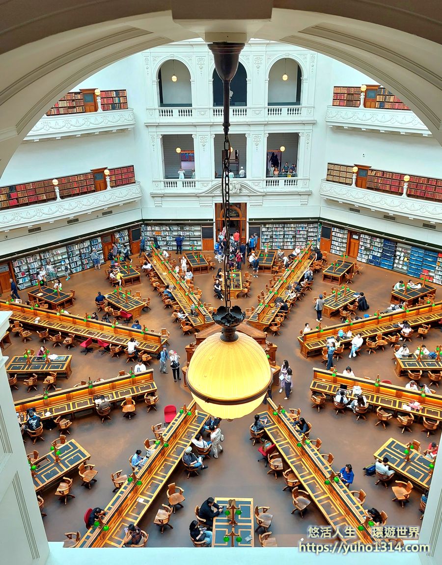 澳洲墨爾本 State Library Victoria- 世界最美圖書館之一