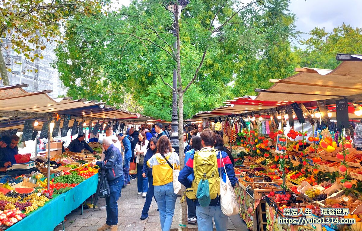 法國巴黎巴士底市集