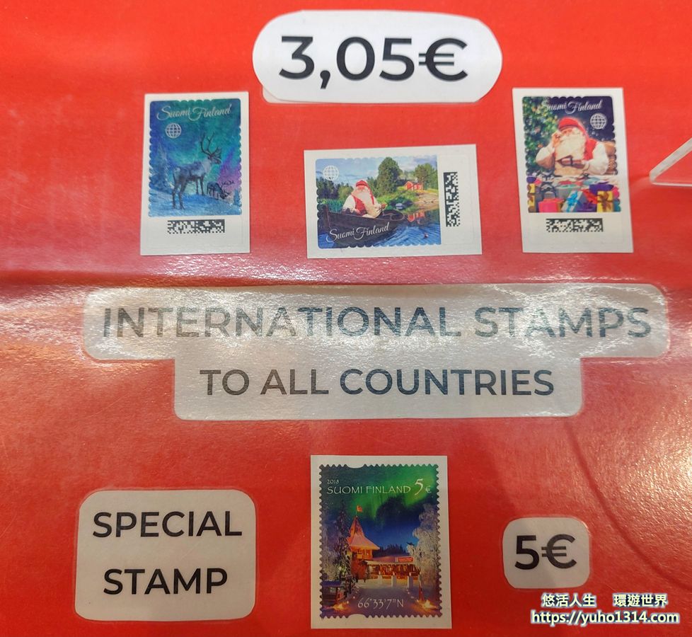 聖誕老人郵局郵票Santa Claus Post Office