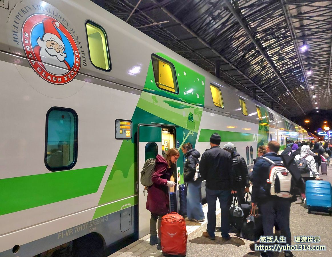 Santa Claus Express芬蘭北極特快車 聖誕老人火車
