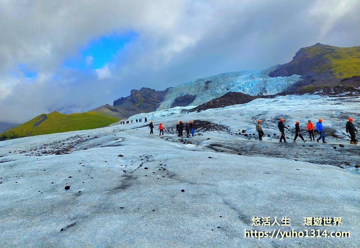 冰島冰川健行