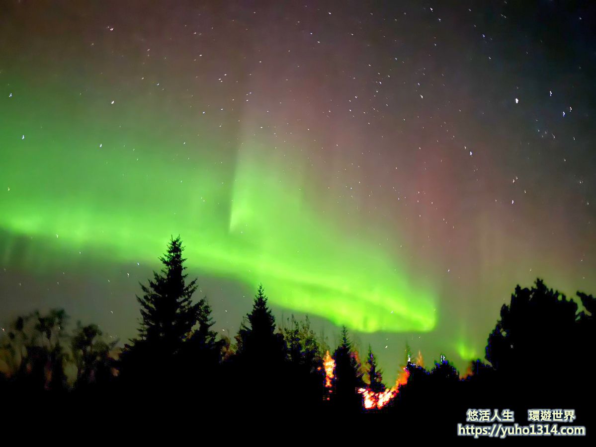 冰島極光地點推薦 博爾加內斯郊區