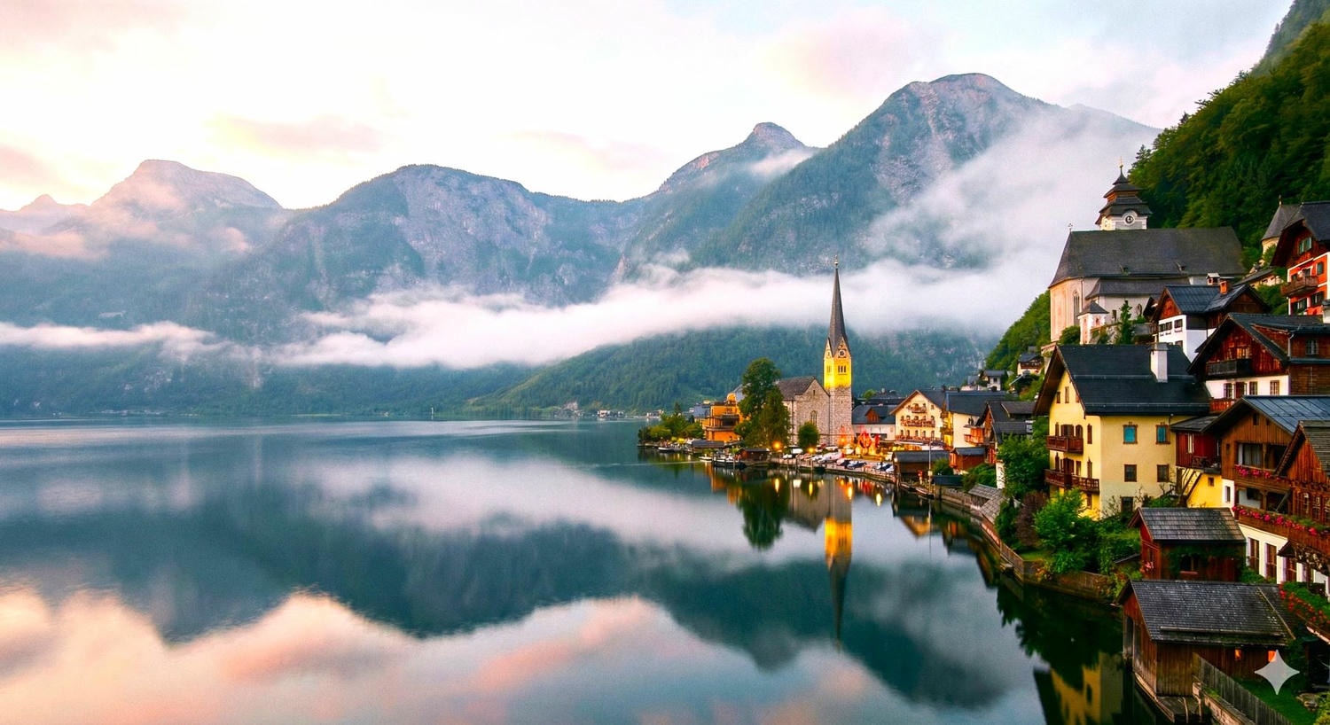 奧地利的哈修塔特-Hallstatt