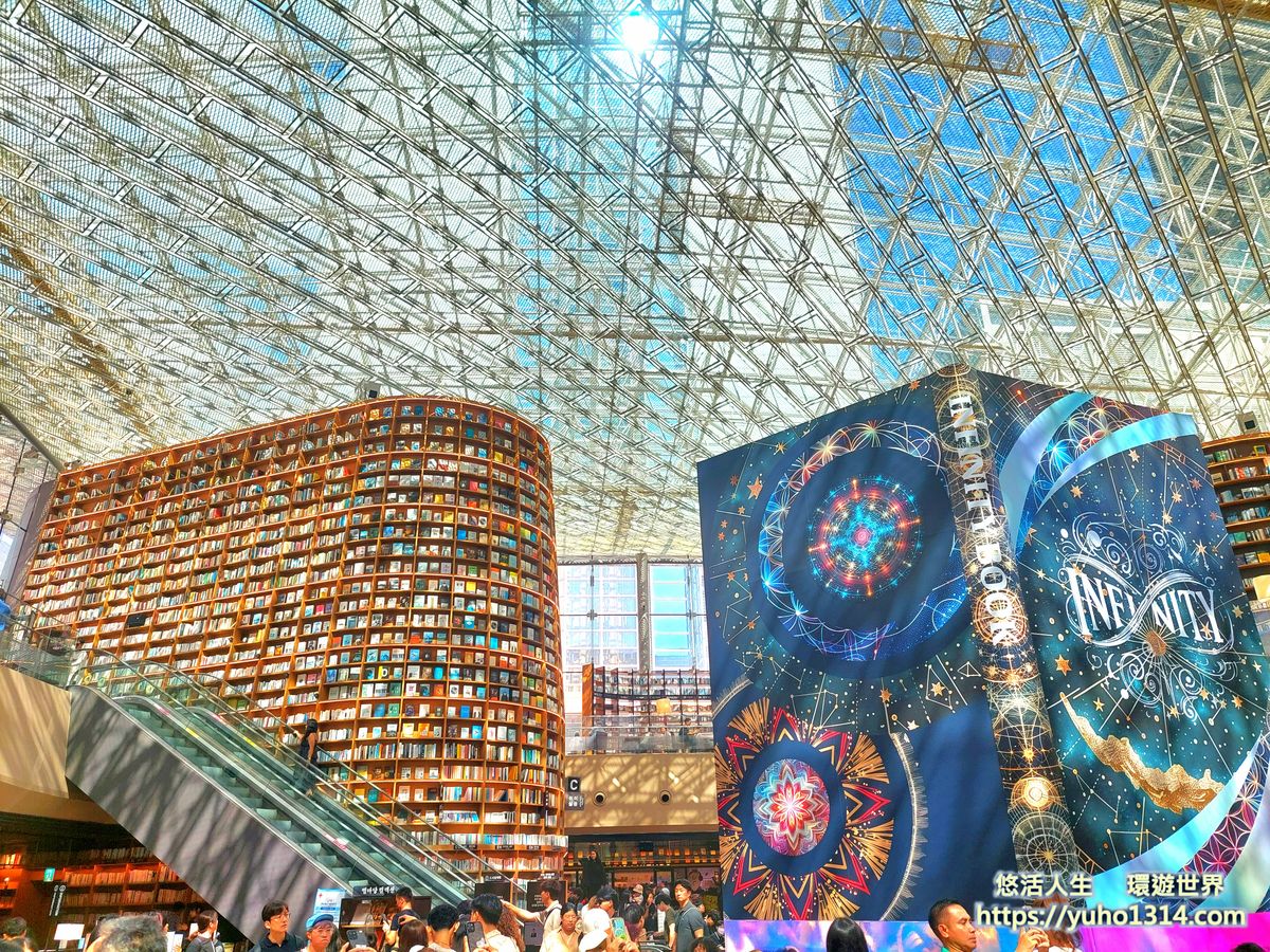 2026首爾自由行攻略》退休部落客實測!5天4夜行程花費免1萬4 (含氣候同行卡省錢密技+地圖) - 第23張圖 首爾人氣打卡景點 星空圖書館