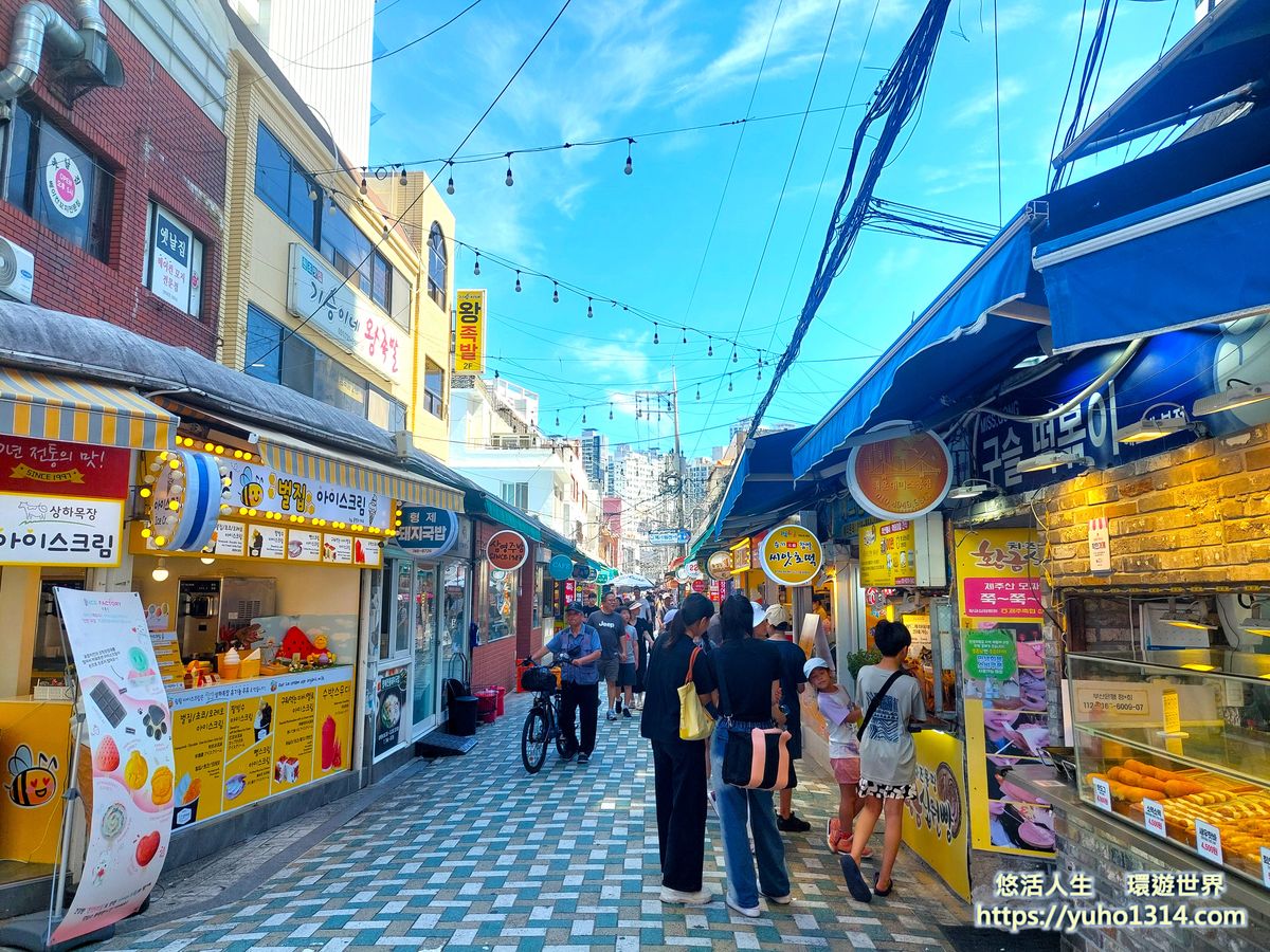 2026釜山通行證攻略》韓國釜山自由行省錢必買!VISIT BUSAN PASS景點行程/購買教學/遊艇預約注意事項 - 第29張圖 海雲台傳統市場用午餐