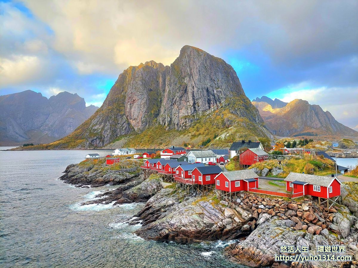【挪威羅弗敦群島】Lofoten自由行攻略2026:世界最美群島小鎮Reine與Hamnøy攝影機位+極光+交通住宿 - 第14張圖 世界最美小鎮Hamnøy 明信片機位