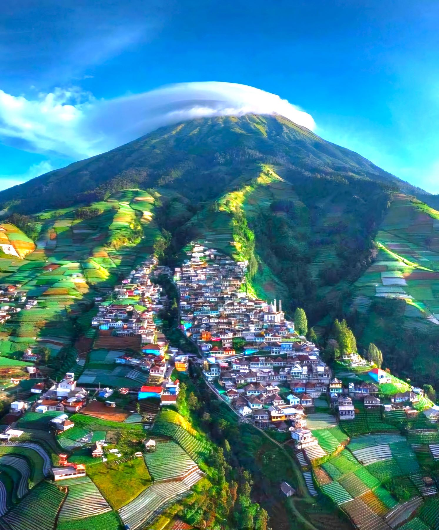 【印尼爪哇島秘境】印尼尼泊爾Nepal van Java:隱身松賓火山的絕美彩色山城交通自助攻略 - 第1張圖 印尼尼泊爾Nepal-van-Java