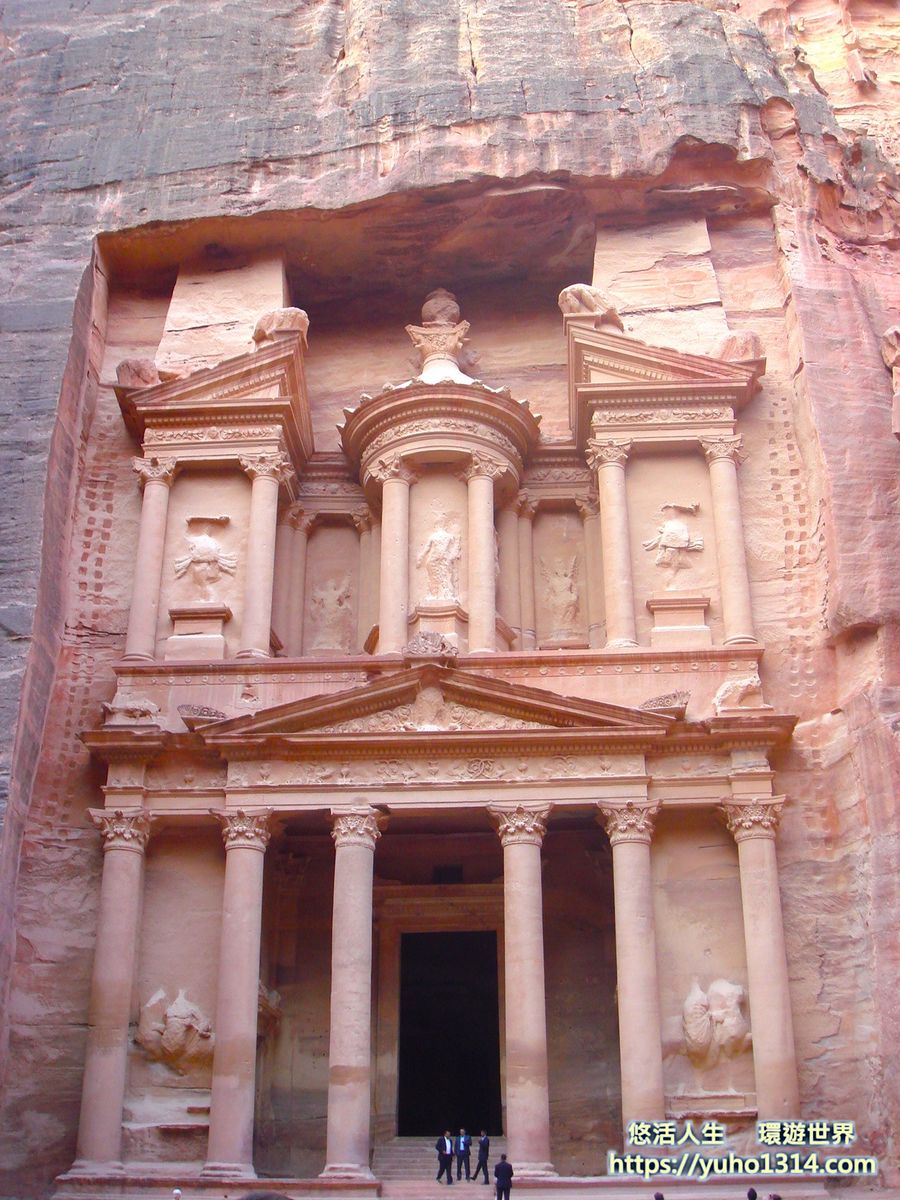約旦佩特拉古城-Petra-新世界七大奇景
