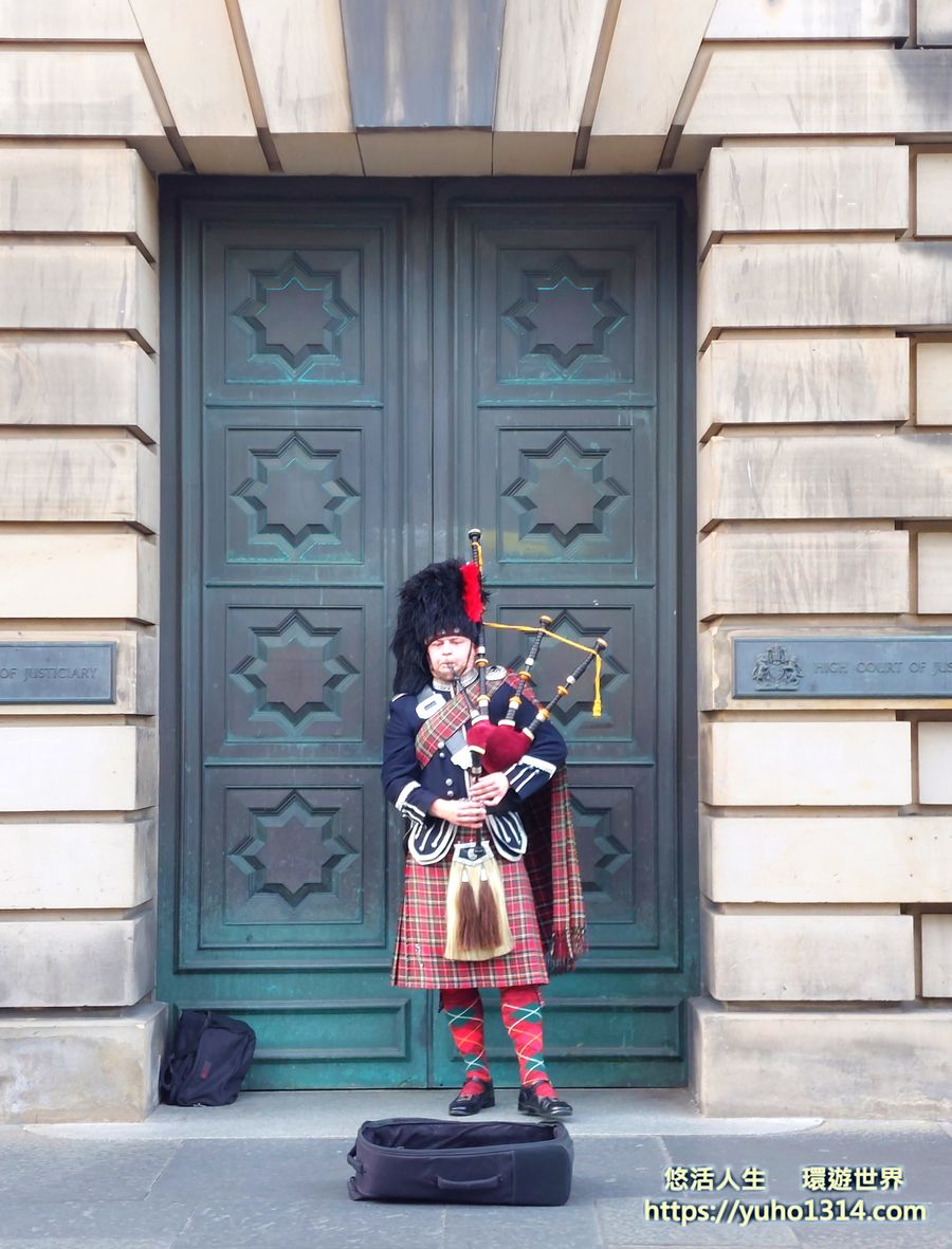 【2026英國愛丁堡Edinburgh旅遊攻略】城堡自由行景點地圖交通住宿花費全攻略 - 第12張圖 愛丁堡景點-皇家哩大道-街頭藝人