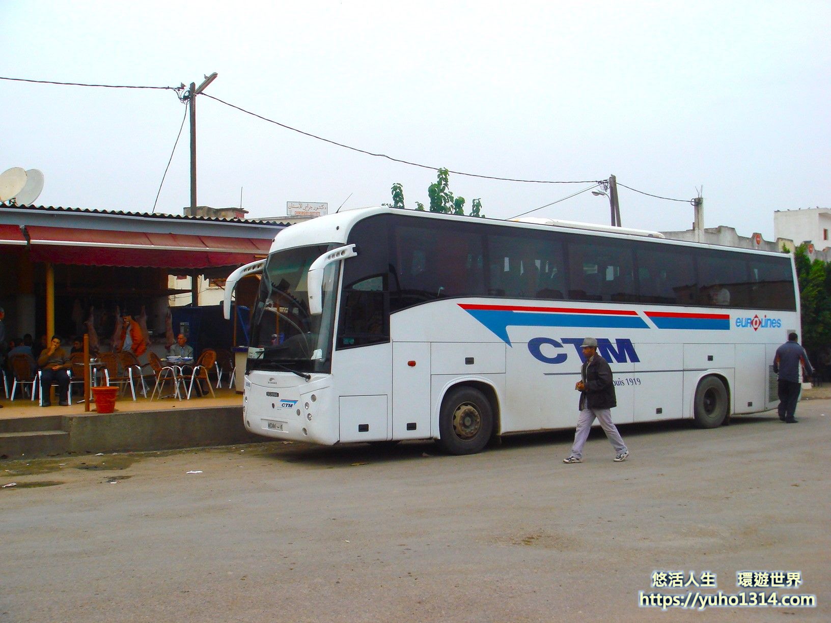 【2026摩洛哥旅遊自由行心得攻略】12天行程規劃花費預算、住宿交通與台灣簽證入境指南 - 第7張圖 摩洛哥自由行交通CTM國營長途巴士